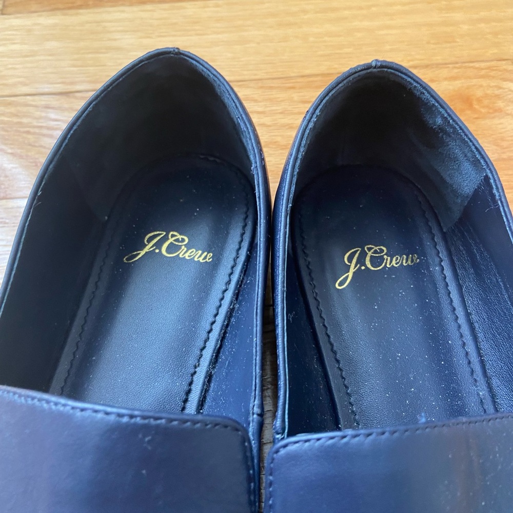 J. CREW Bennet Unstructured Leather Loafers - Picture 5 of 12